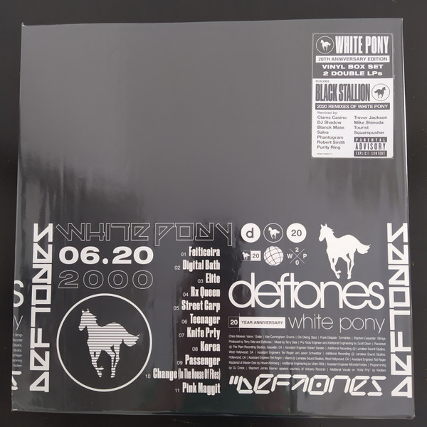 Deftones - White Pony 20th Anniversary 4xLP Vinyl Record Box Set by Reprise  Records