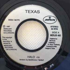 Texas - Halo album cover