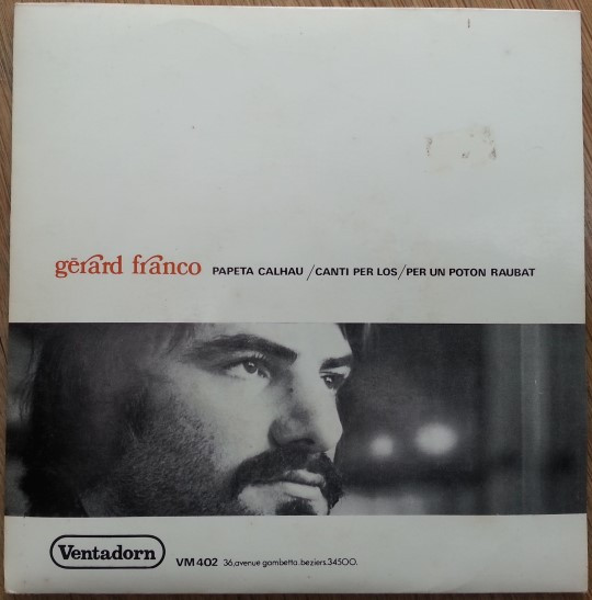 Gerard Franco - Papeta Calhau | Releases | Discogs