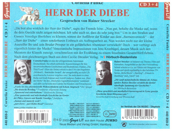 last ned album Cornelia Funke - Herr Der Diebe