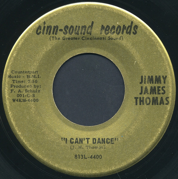 SONG OF THE DAY Jimmy James Thomas – I Can’t Dance