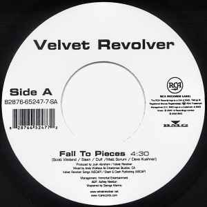 Velvet Revolver - Fall To Pieces / Slither album cover
