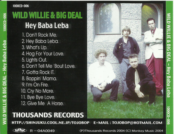 last ned album Download Wild Willie & Big Deal - Hey Baba Leba album