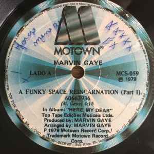 Marvin Gaye - A Funky Space Reincarnation - 12 Vinyl