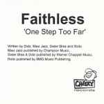 Cover of One Step Too Far, 2002, CDr