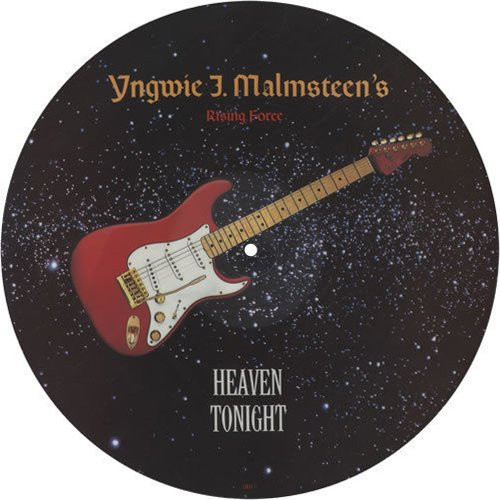 Yngwie J. Malmsteen's Rising Force – Heaven Tonight (1988, Vinyl