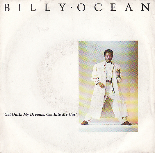 Billy Ocean – Get Outta My Dreams, Get Into My Car (1988, Vinyl 
