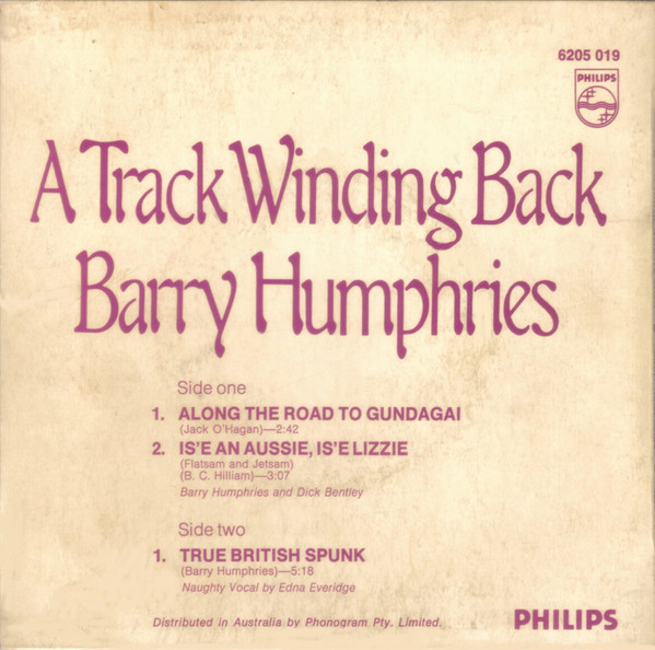 télécharger l'album Barry Humphries - A Track Winding Back