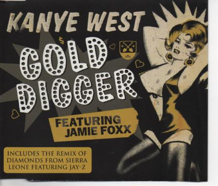 Kanye West feat. Jamie Foxx Gold Digger Sheet Music in D Major  (transposable) - Download & Print - SKU: MN0087142