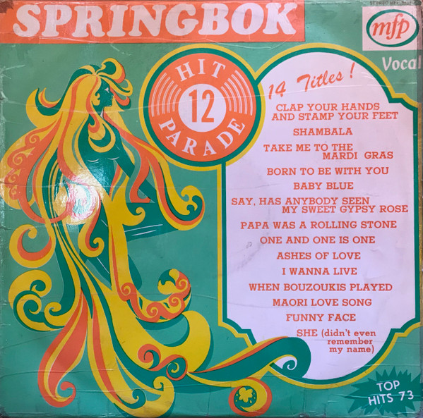 lataa albumi Unknown Artist - Springbok Hit Parade 12