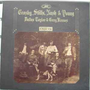 Crosby, Stills, Nash & Young – Déjà Vu (1970, Textured, Faux 
