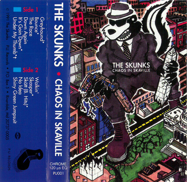 The Skunks – Chaos In Skaville (2022, Red, Vinyl) - Discogs