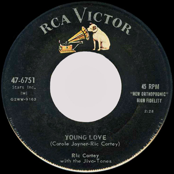 Ric Cartey With The Jiva-Tones – Young Love / Oooh-Eeee (1956