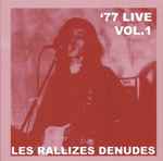 Cover of '77 Live: Vol. 1, 1991, CD