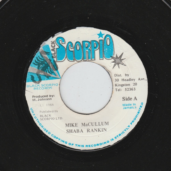 Shabba Ranks – Mike McCallum (1990, Vinyl) - Discogs