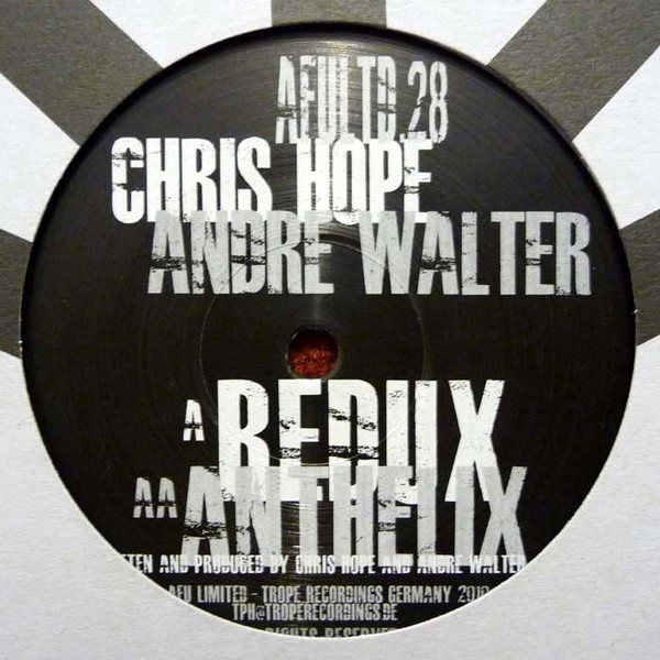 télécharger l'album Chris Hope & Andre Walter - Redux Anthelix
