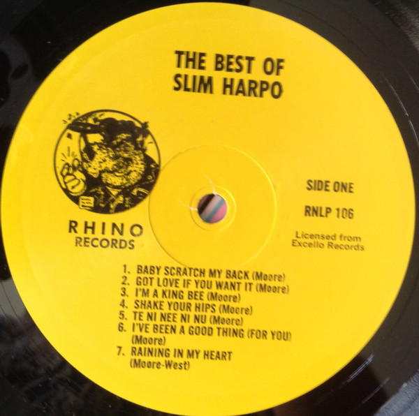 lataa albumi Download Slim Harpo - The Best Of Slim Harpo The Original King Bee album