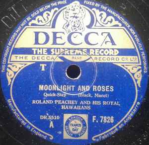 Roland Peachy And His Royal Hawaiians - Moonlight And Roses / Waltz Medley album cover