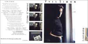 Yves Simon - Liaisons album cover