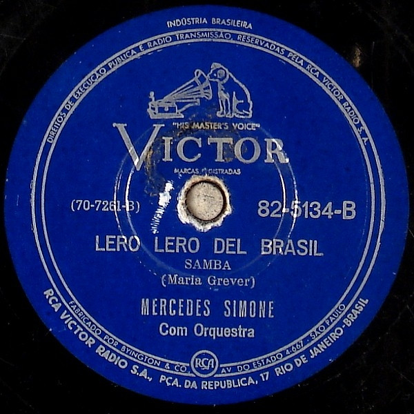 Album herunterladen Mercedes Simone - Motivo Sentimental Lero Lero Del Brasil
