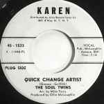 Cover of Quick Change Artist / Give The Man A Chance, 1967-02-20, Vinyl