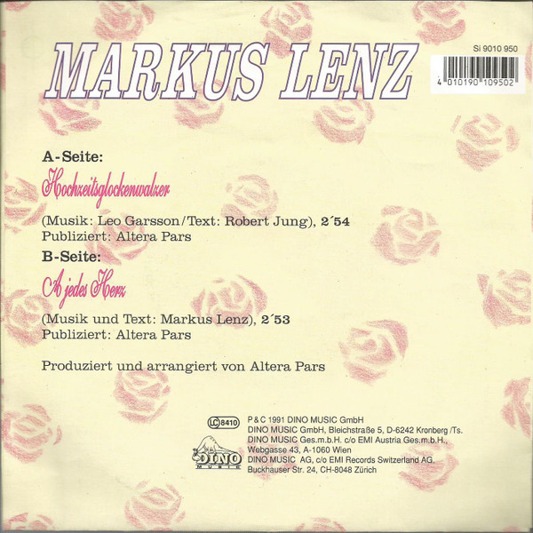 ladda ner album Markus Lenz - Hochzeitsglockenwalzer