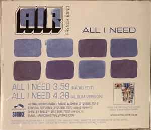 AIR - All I Need album cover