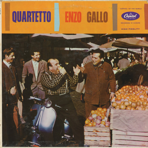 Quartetto Enzo Gallo - Quartetto Enzo Gallo | Capitol Records (T -10116) - main