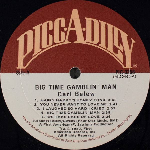 Album herunterladen Carl Belew - Big Time Gamblin Man
