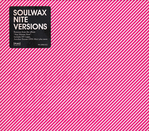 Soulwax – Nite Versions (2020, White, Vinyl) - Discogs