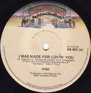Kiss - I Was Made For Lovin' You 