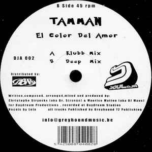 Tamman - El Color Del Amor album cover