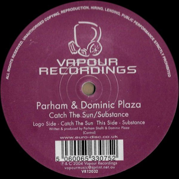 Album herunterladen Parham & Dominic Plaza - Catch The Sun Substance