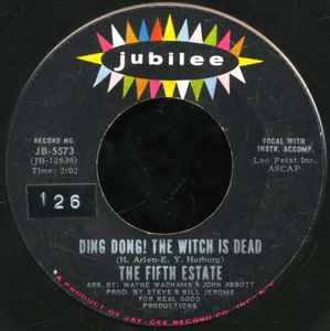 The Fifth Estate - Ding Dong!  The Witch Is Dead / The Rub-A-Dub album cover
