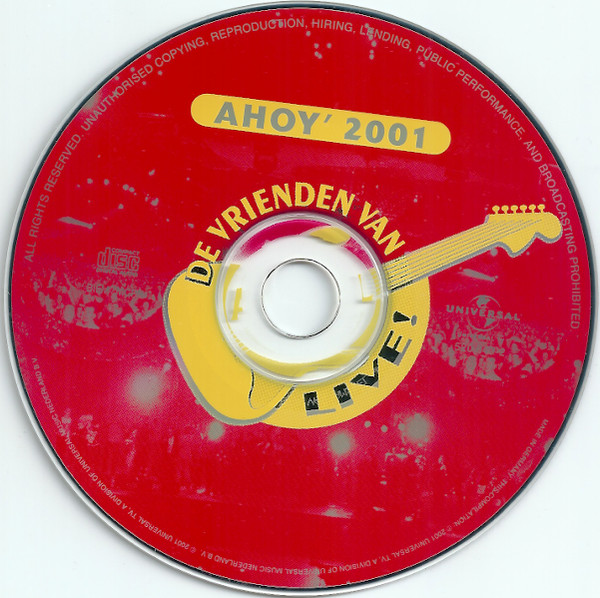 Album herunterladen Various - De Vrienden Van Amstel Live In Ahoy 2001