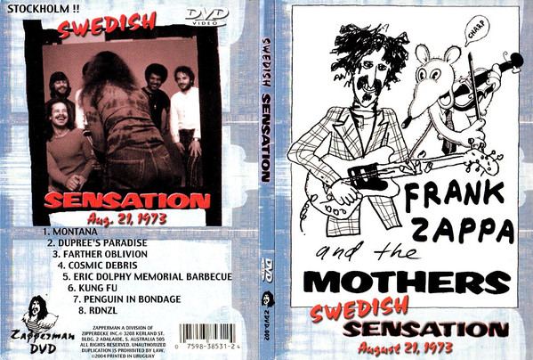 last ned album Frank Zappa & The Mothers - Swedish Sensation