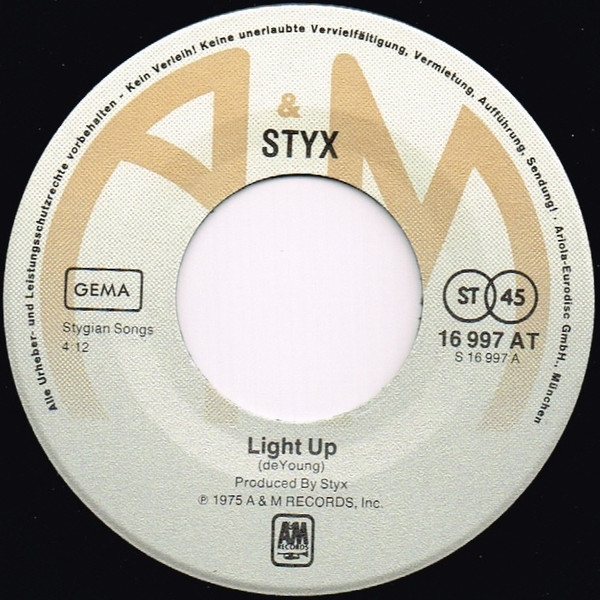 last ned album Styx - Light Up