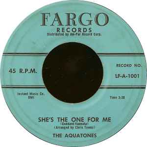 The Aquatones - She's The One For Me / You