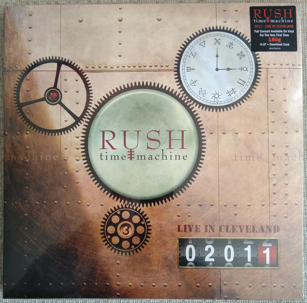 Rush Time Machine 2011 Live Cleveland Vinilo 4 Lp Stock