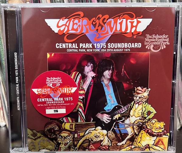 Aerosmith – Central Park 1975 (2021, CD) - Discogs