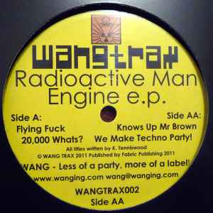 Radioactive Man - Engine E.P. album cover