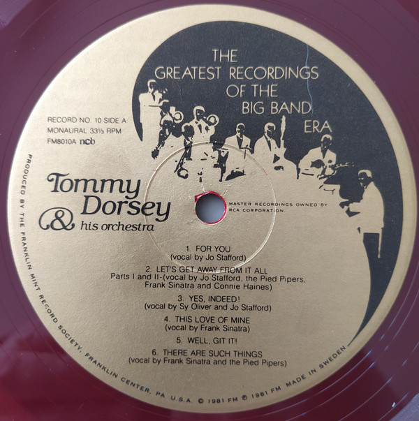descargar álbum Tommy Dorsey And His Orchestra - Tommy Dorsey The Many Sides