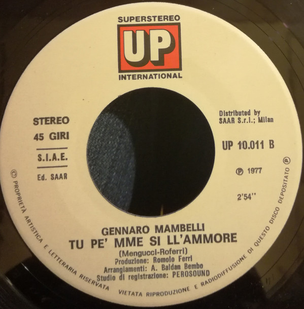 télécharger l'album Gennaro Mambelli - Gelusia