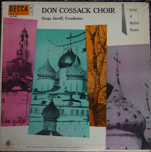 Don Cossack Choir Serge Jaroff 「Russian Orthodox Liturgies & folksongs」ドン・コサック合唱団/ロシア