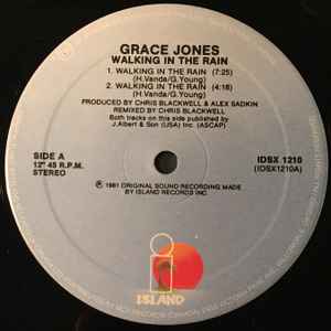 Grace Jones - Walking In The Rain album cover