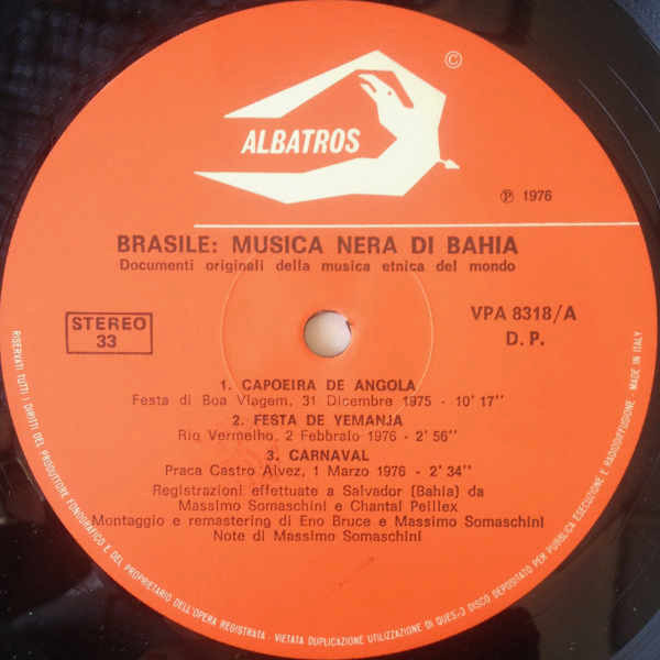 descargar álbum Various - Brasile Musica Nera Di Bahia