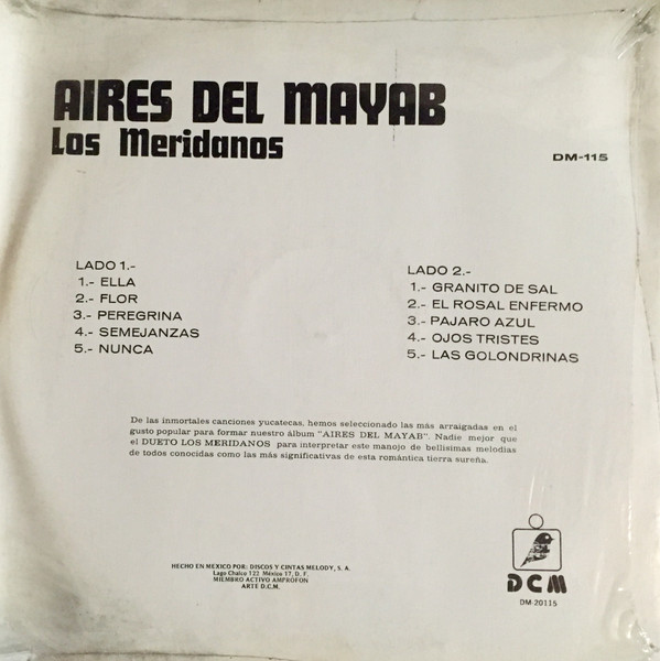 lataa albumi Los Meridianos - Aires Del Mayab