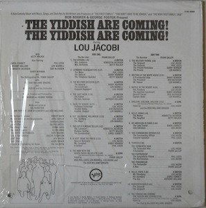 last ned album Bob Booker And George Foster - The Yiddish Are Coming The Yiddish Are Coming