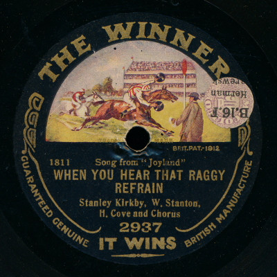 last ned album Stanley Kirkby, W Stanton, H Cove Miss Jessie Broughton - When You Hear That Raggy Refrain When I See You Swinging