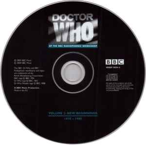 BBC Radiophonic Workshop - Doctor Who At The BBC Radiophonic Workshop - Volume 2: New Beginnings 1970-1980
